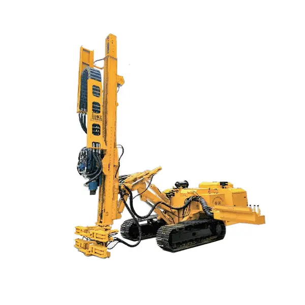 Cable anchor drilling rig