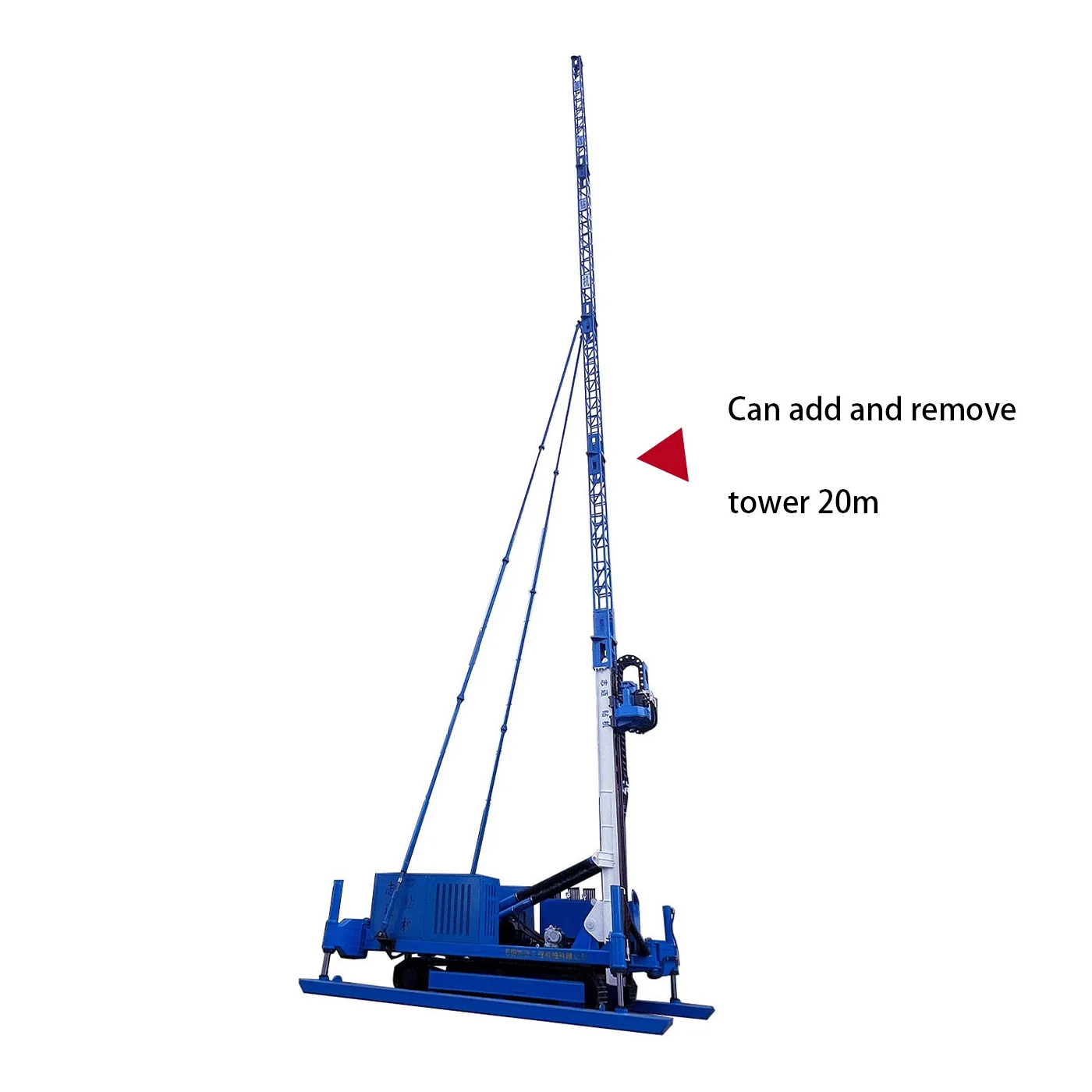 Ang Crawler ay nakataas ang jet grouting drilling rig
