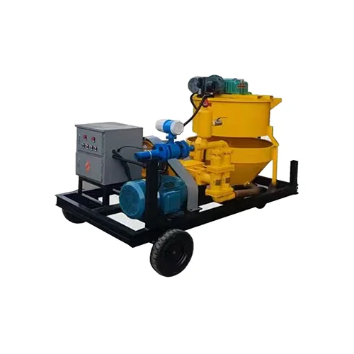 Grouting at paghahalo machine