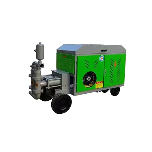Hydraulic mortar pump