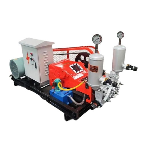 Tatlong-silindro na dobleng likido na grouting machine