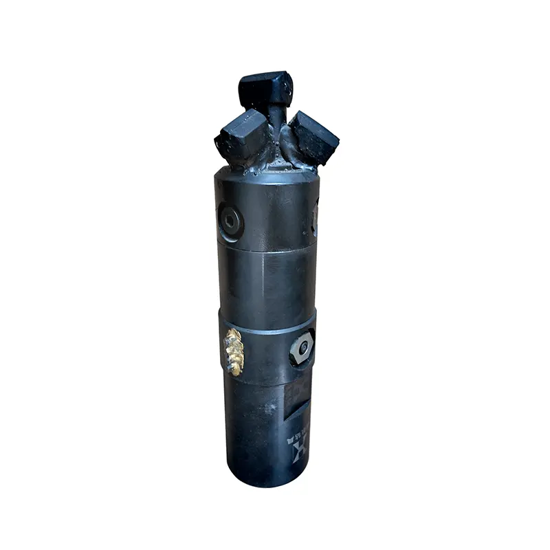 Tatlong-tube high-pressure jet drilling bit